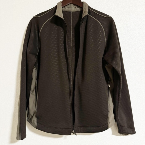 Nike Golf Chocolate Therma Fit Jacket - Picture 3 of 13